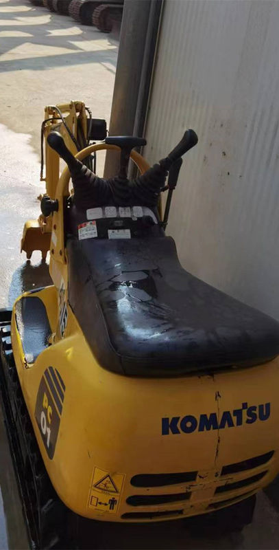 Gebrauchtes Erdbewegungsmaschinenbaukasten 0,3 Tonnen hochwertiger Minibagger Komatsu pc 01