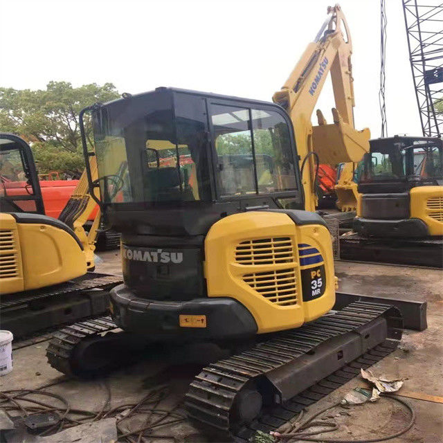Niedriger Preis 3 Tonnen gebraucht Japan importierte Komatsu pc 35 MR Crawler Bagger mit kürzerer Arbeitszeit