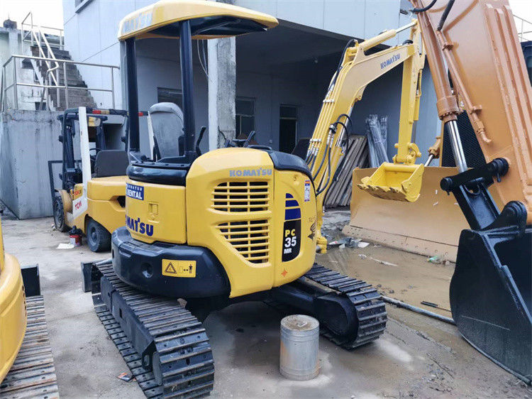 Niedriger Preis 3 Tonnen gebraucht Japan importierte Komatsu pc 35 MR Crawler Bagger mit kürzerer Arbeitszeit