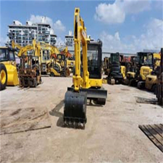 Hochwertige 6 t gebrauchte japanische Komatsu pc 55 MR Exkavator mit kürzerer Arbeitszeit