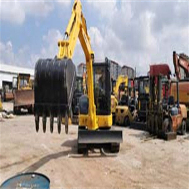 Hochwertige 6 t gebrauchte japanische Komatsu pc 55 MR Exkavator mit kürzerer Arbeitszeit
