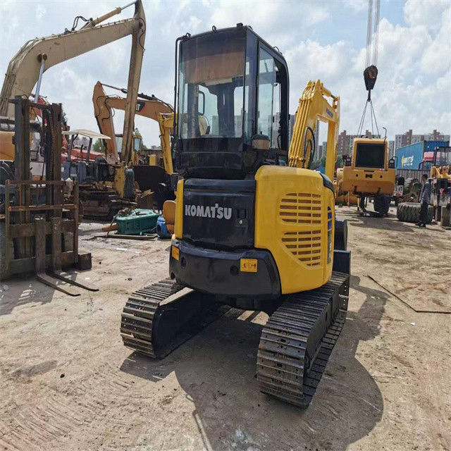 Hochwertige 6 t gebrauchte japanische Komatsu pc 55 MR Exkavator mit kürzerer Arbeitszeit