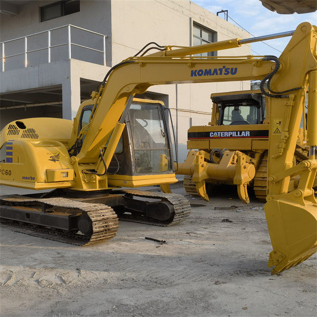 Hochwertige 6,3 t gebrauchte japanische Komatsu pc 55 MR-Raucherbagger mit kürzerer Arbeitszeit