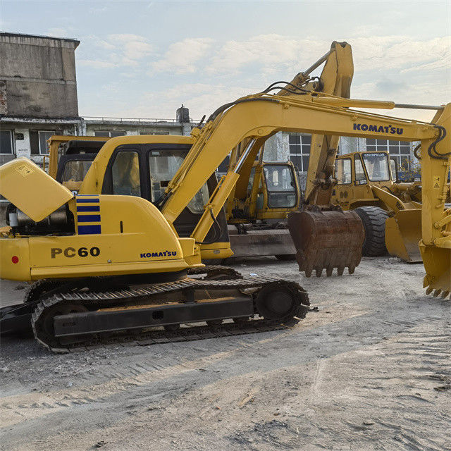 Hochwertige 6,3 t gebrauchte japanische Komatsu pc 55 MR-Raucherbagger mit kürzerer Arbeitszeit