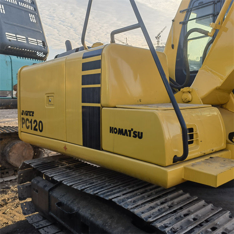 Hochwertige 12 Tonnen gebrauchte Bagger Japan Import Komatsu Pc 120 Crawler Bagger mit kürzerer Arbeitszeit