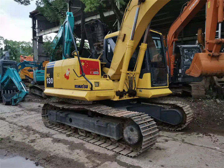 13 Tonnen Gebrauch Japan importiert Komatsu pc 130 Crawler Bagger aus Japan in ausgezeichnetem Zustand bereit zum Verkauf