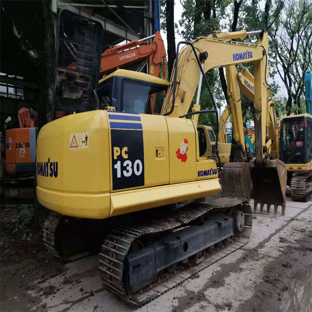 13 Tonnen Gebrauch Japan importiert Komatsu pc 130 Crawler Bagger aus Japan in ausgezeichnetem Zustand bereit zum Verkauf