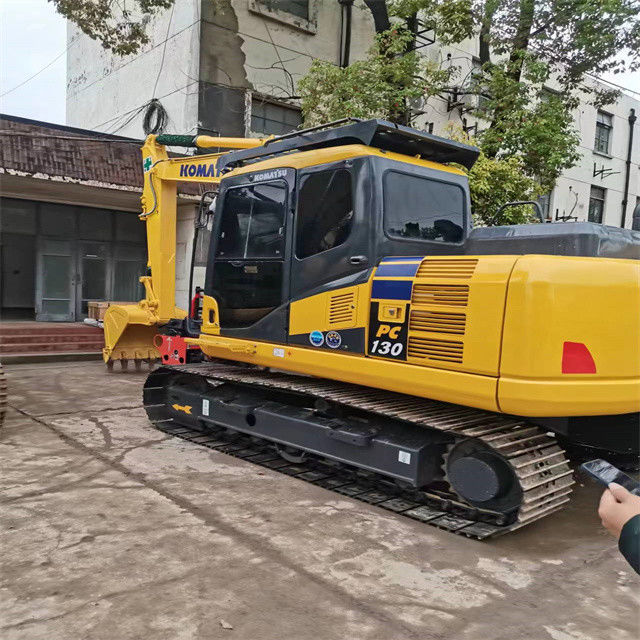 13 Tonnen Gebrauch Japan importiert Komatsu pc 130 Crawler Bagger aus Japan in ausgezeichnetem Zustand bereit zum Verkauf