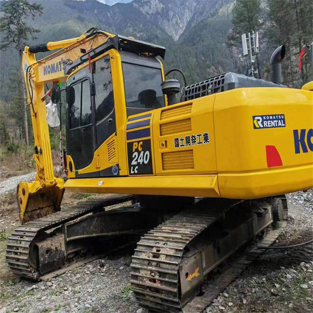 26 Tonnen fast neu aus Japan importierte Exkavatormaschine gebraucht renoviert Komatsu pc 240LC-8