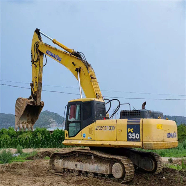 35 Tonnen fast neu, aus Japan eingeführte, gebrauchte Baggermaschine, renoviert Komatsu PC 350-7