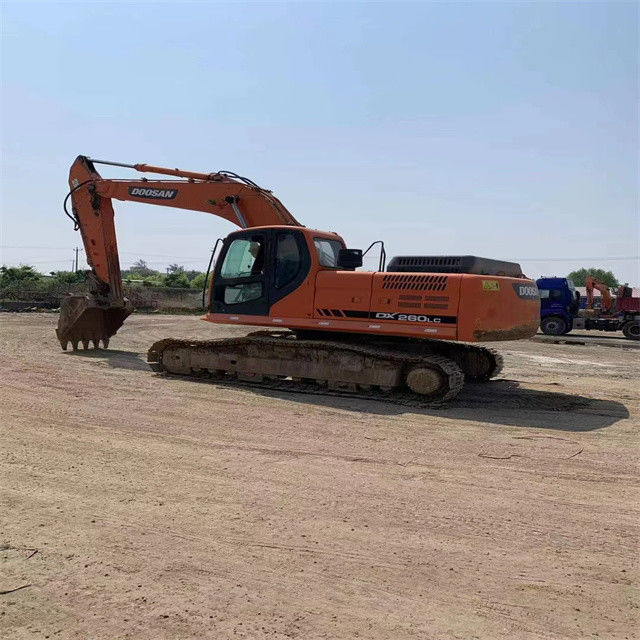 25 Tonnen reifer Gebrauchtbagger für die Arbeit und erfahrener Gebraucht Korea importiert Doosan DX 260LC