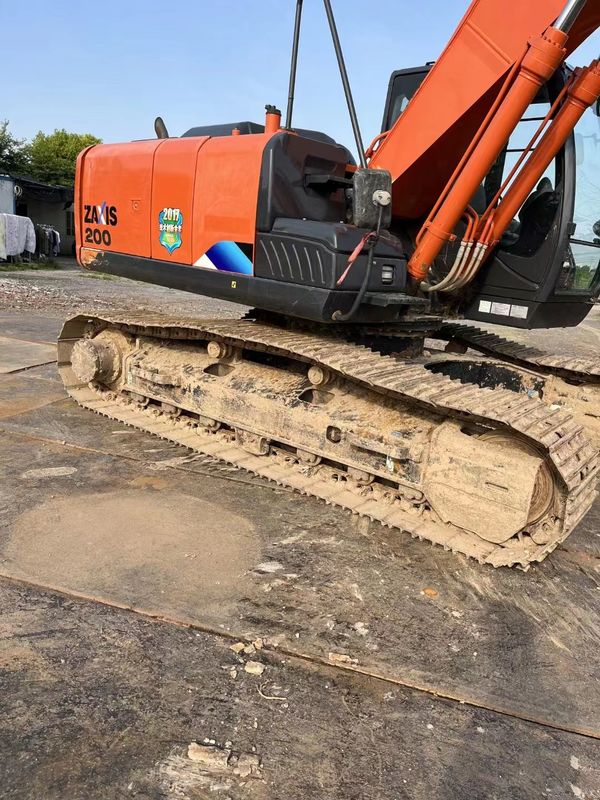 20 Tonnen reif gebrauchtes Bagger für die Arbeit und erfahren gebraucht Korea importiert Hitachi 200-5A in gutem Zustand