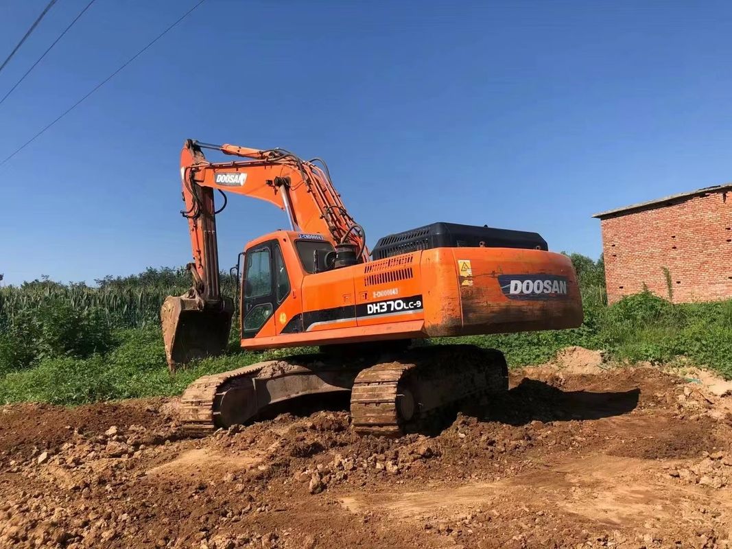 37 Tonnen reifer Gebrauchtbagger für die Arbeit und erfahrener gebraucht Korea importiert DOOSAN DH370LC-9 in gutem Zustand