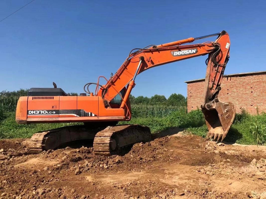 37 Tonnen reifer Gebrauchtbagger für die Arbeit und erfahrener gebraucht Korea importiert DOOSAN DH370LC-9 in gutem Zustand