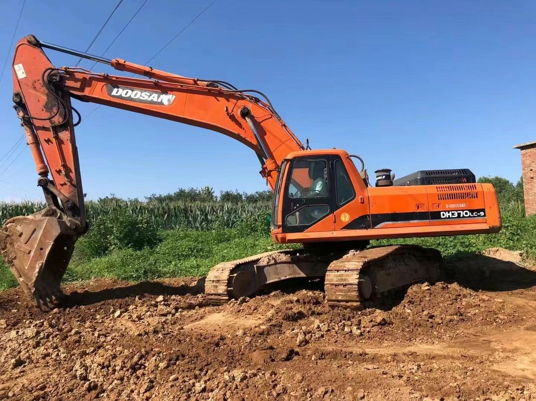 37 Tonnen reifer Gebrauchtbagger für die Arbeit und erfahrener gebraucht Korea importiert DOOSAN DH370LC-9 in gutem Zustand