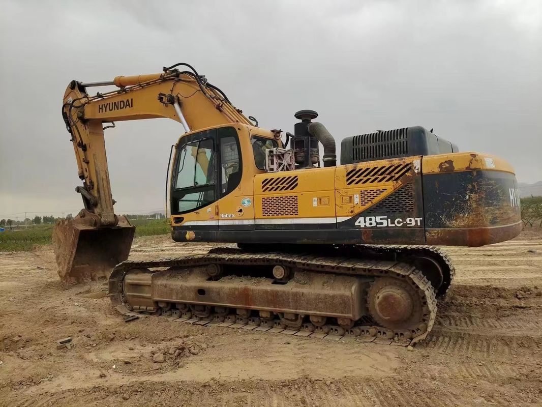 48 Tonnen bereit für die Arbeit und erfahren gebraucht Korea importiert Hyundai 485LC-9 in gutem Zustand