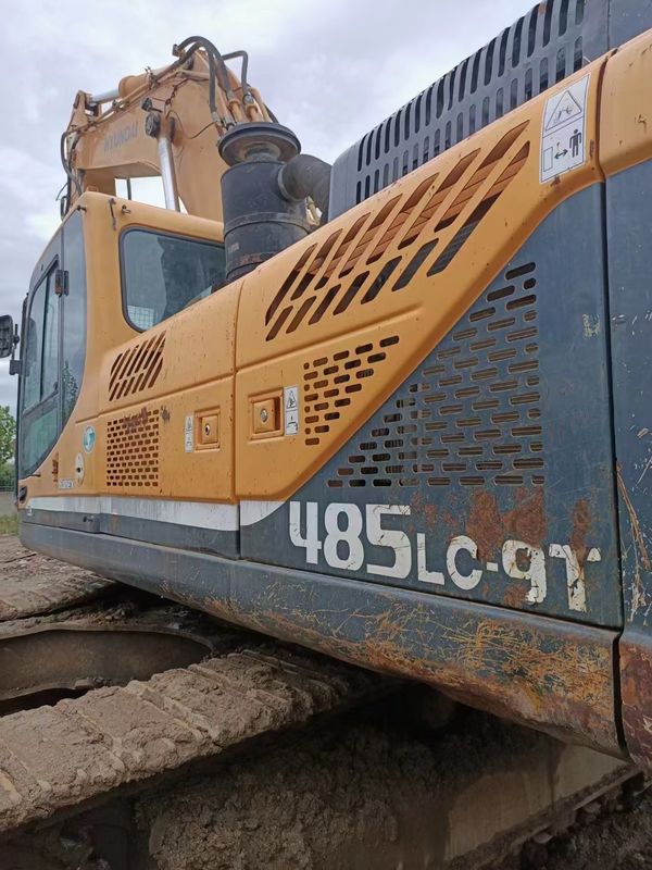 48 Tonnen bereit für die Arbeit und erfahren gebraucht Korea importiert Hyundai 485LC-9 in gutem Zustand