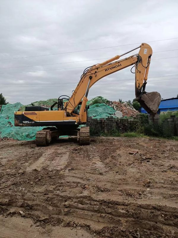 48 Tonnen bereit für die Arbeit und erfahren gebraucht Korea importiert Hyundai 485LC-9 in gutem Zustand