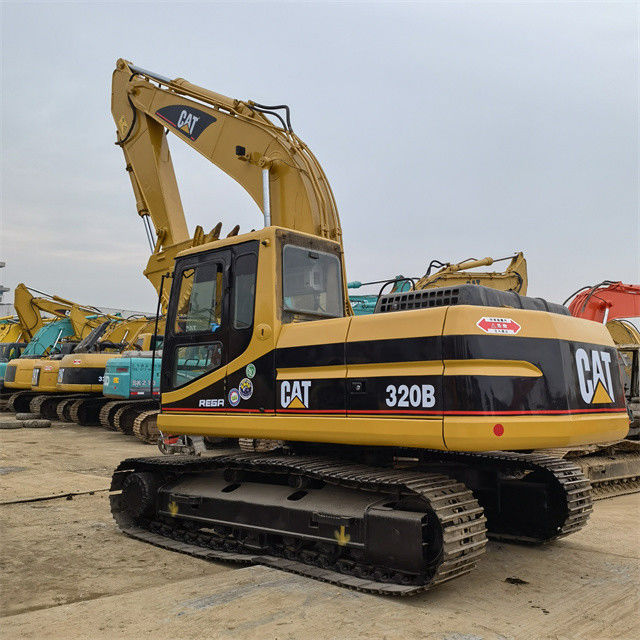 21 Tonnen einsatzbereit und erfahrener gebraucht Japan Caterpillar 320 B in gutem Zustand