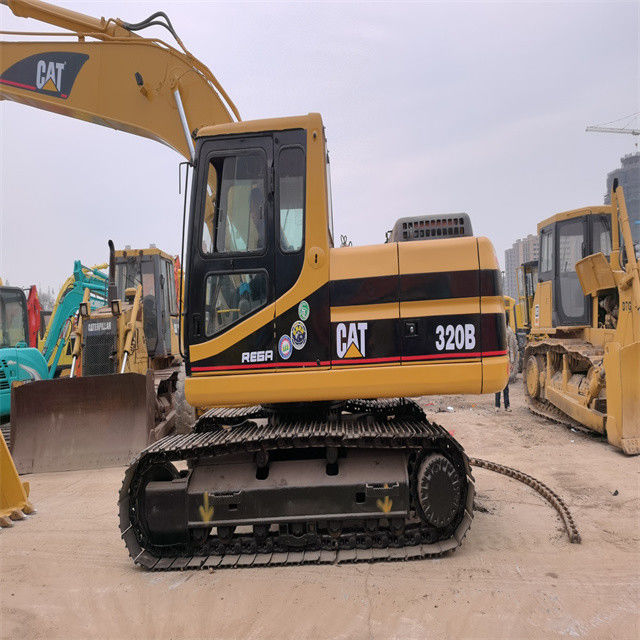 21 Tonnen einsatzbereit und erfahrener gebraucht Japan Caterpillar 320 B in gutem Zustand