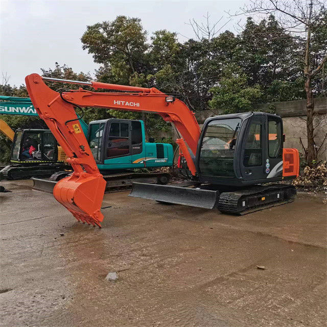 6 Tonnen kleiner, gebrauchtes Bagger für die Arbeit und erfahrener, gebraucht, aus Japan importiert, Hitachi ZX 60.