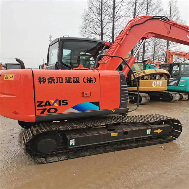 6.3 Tonnen Mini-Ready Gebraucht Bagger für die Arbeit und erfahren Gebraucht Japan importiert Hitachi ZX 70 in gutem Zustand