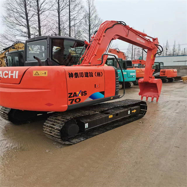 6.3 Tonnen Mini-Ready Gebraucht Bagger für die Arbeit und erfahren Gebraucht Japan importiert Hitachi ZX 70 in gutem Zustand