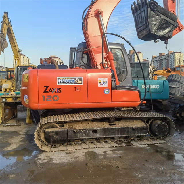 12.5 Tonnen Mini bereit für die Arbeit und erfahren gebraucht Japan importiert Hitachi ZX 120 in gutem Zustand