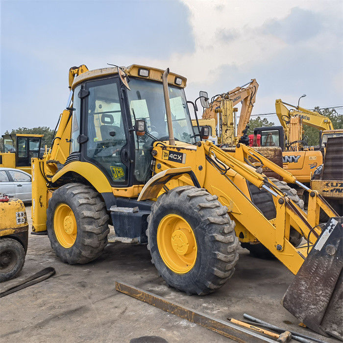 8 Tonnen Jcb 4cx Backhoe-Lader Bagger Großbritannien 8,18t Gebrauchtes Kompaktlader