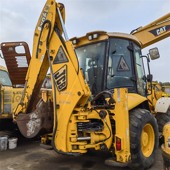 8 Tonnen Jcb 4cx Backhoe-Lader Bagger Großbritannien 8,18t Gebrauchtes Kompaktlader