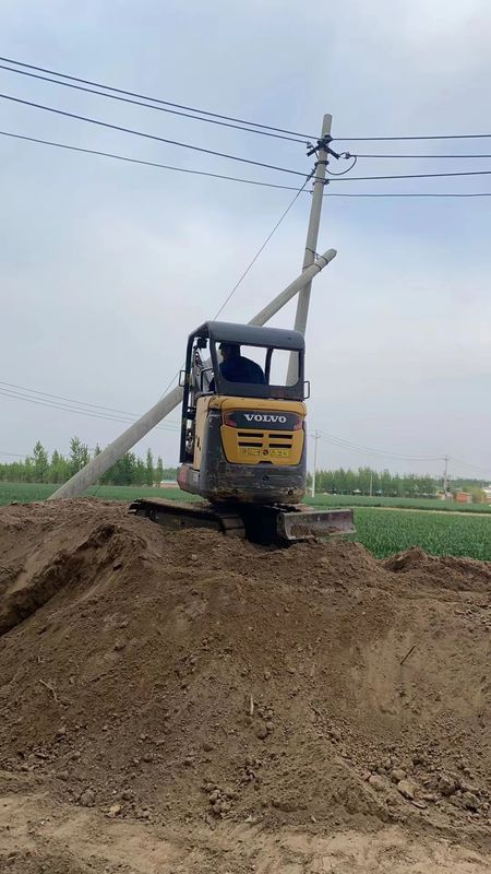 Schweden importiert hochwertige Volvo EC18D Crawler Baggermaschine verwendet fast neu