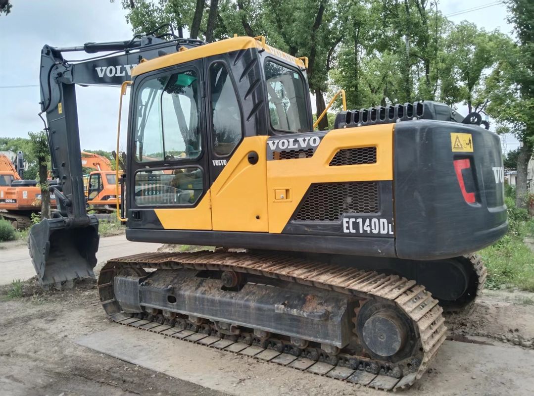 Schweden importierte hochwertige Volvo EC140DL Crawler Baggermaschine verwendet fast neu 100% fertig