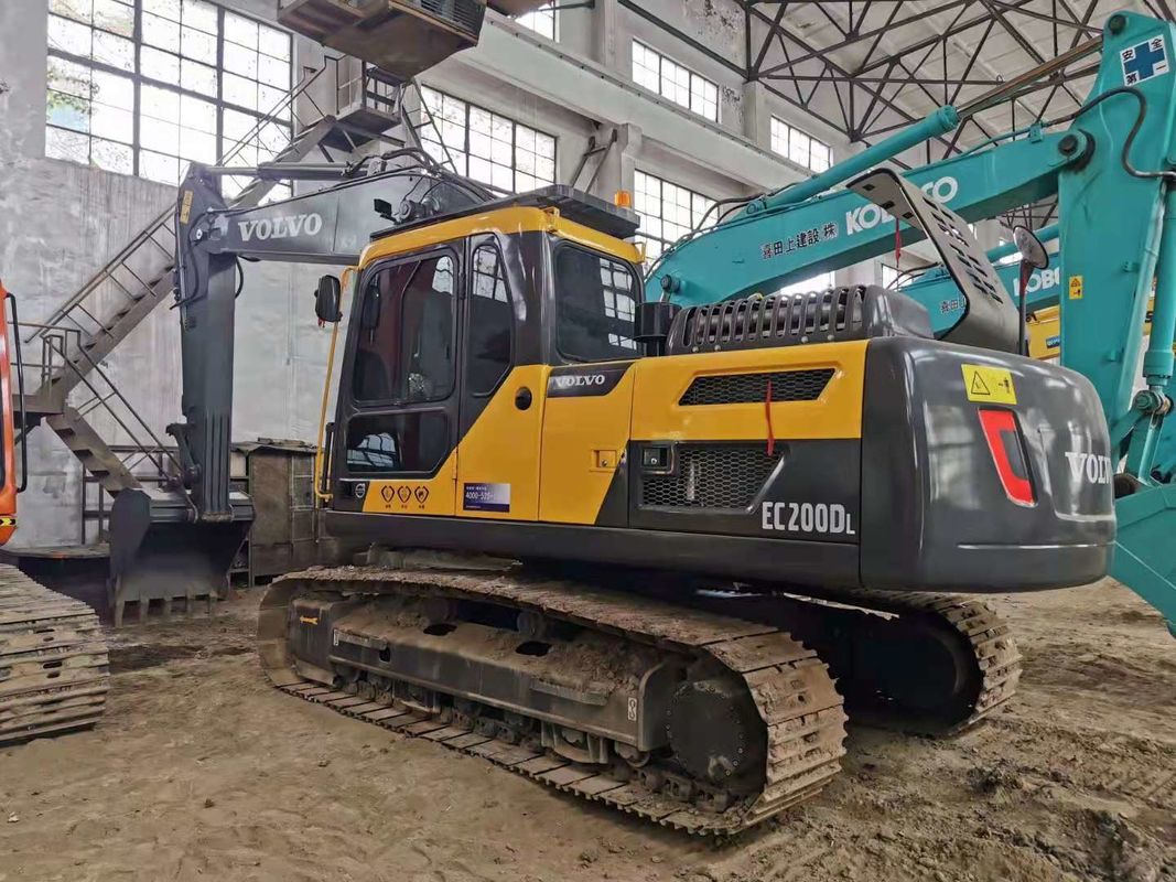 Schweden importierte hochwertige Volvo EC200DL-Crawlerbaggermaschine, fast neu, 100% fertig