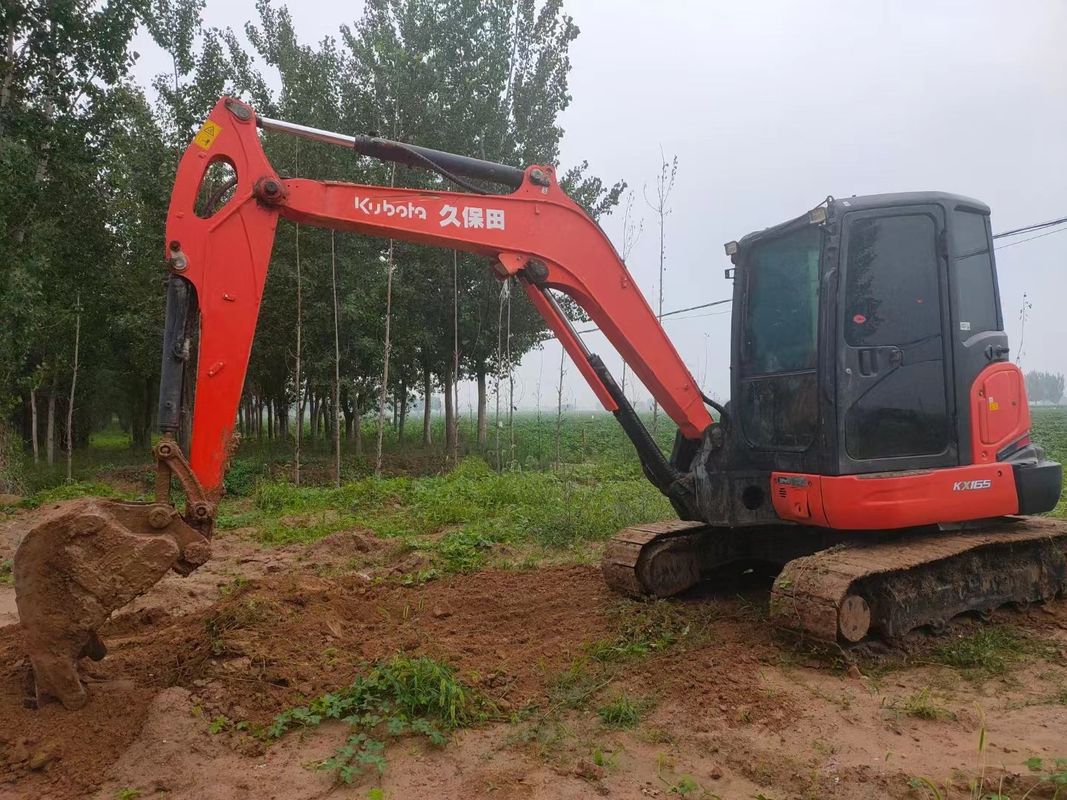 Gebrauchtes Kubota Minibagger Kubota Kx165 Baggermaschine Gebrauchtes Gewicht 5,54 t