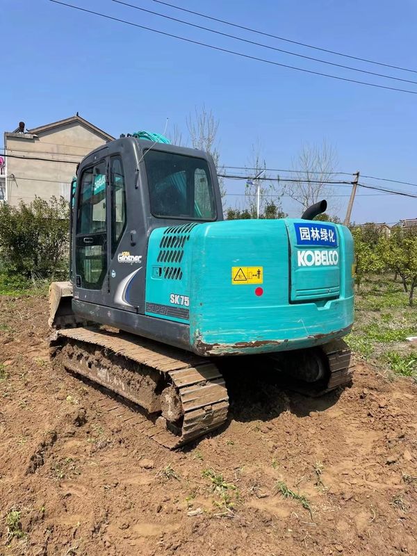 Gebrauchte Minibagger KOBELCO SK75-8 Baggermaschine Gebrauchte Motorleistung 42kW