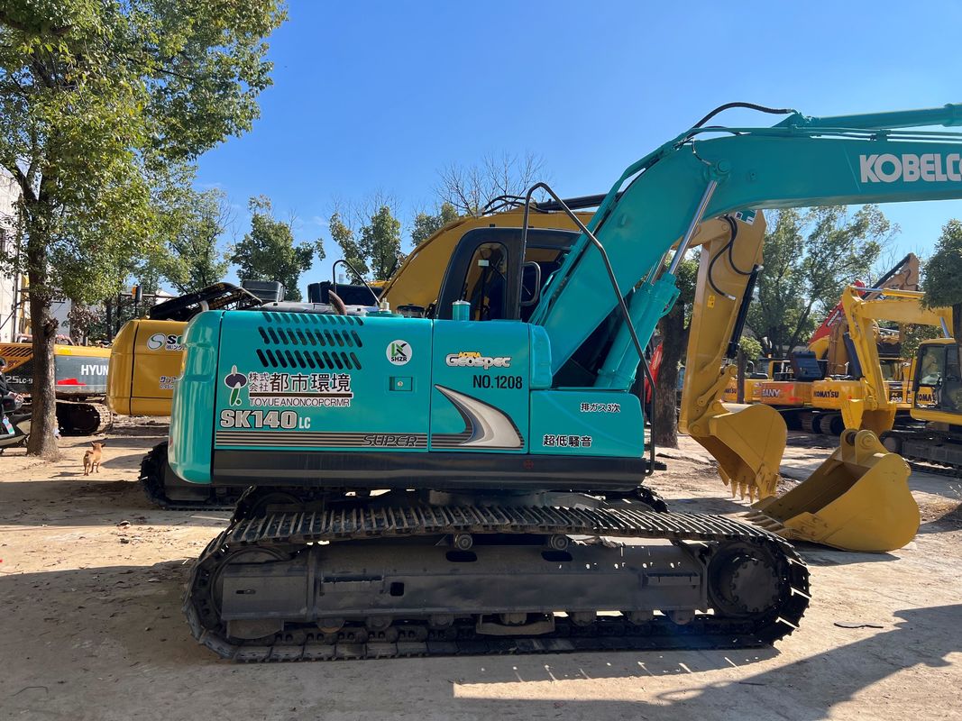 Gebraucht Bagger Kobelco Sk140lc 8 Crawler Bagger Kran Gewicht 13,3 t