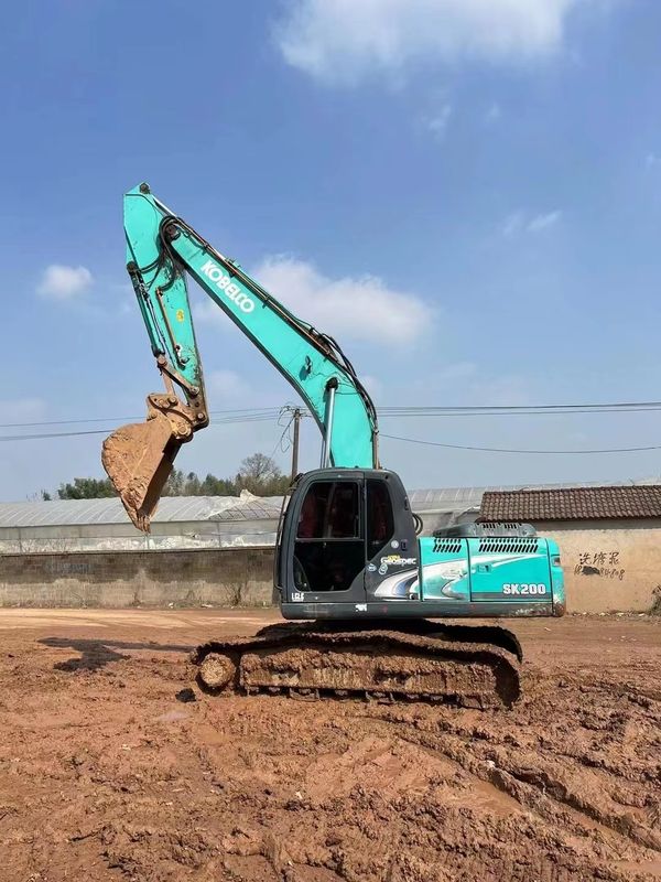 Wiederbesetzte Bagger Kobelco Sk200 8 Super X Yn12 Gewicht 21,8t 118kW Motorleistung