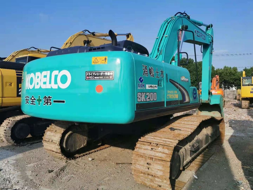 Wiederbesetzte Bagger Kobelco Sk200 8 Super X Yn12 Gewicht 21,8t 118kW Motorleistung