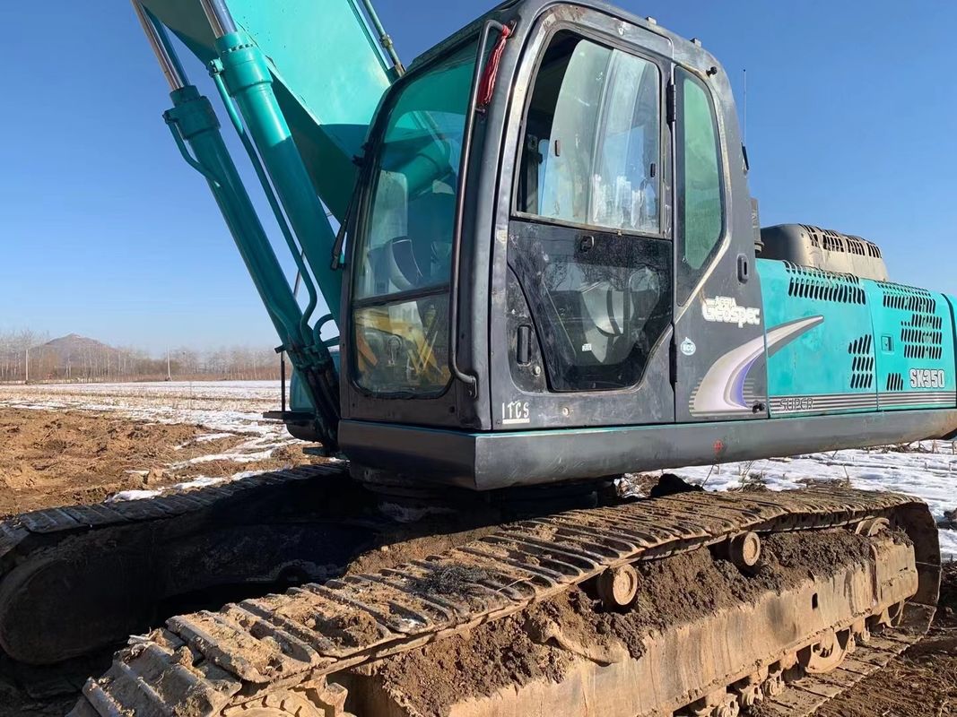 11.35m Max Reach Kobelco 350 Lc 8 9 10 Baggermaschine Gebrauchtes Gewicht 37,6 t