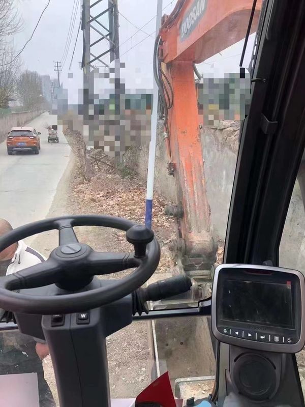 15 Tonnen Korea importiert 90% neue Doosan DX 140W Gebrauchtradbagger mit hoher Qualität und beste Leistung zum Verkauf
