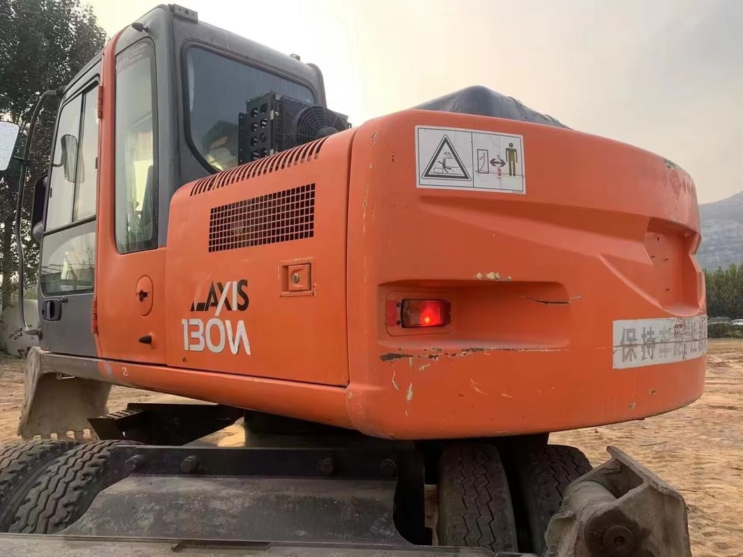 14 Tonnen Japan importiert 90% neue Hitachi ZX 130W Gebrauchtrad Bagger mit hoher Qualität und beste Leistung zum Verkauf