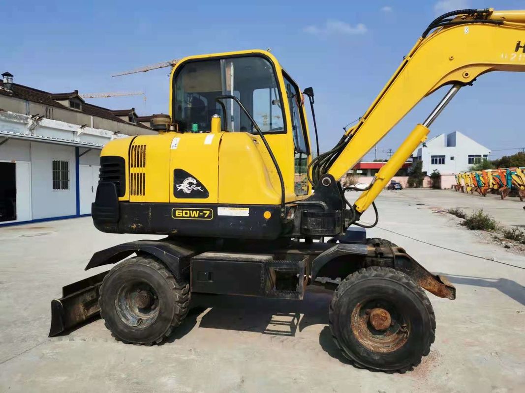 6 Tonnen bereit für die Arbeit Korea Import Hyundai R60-7 Gebrauchtradbagger