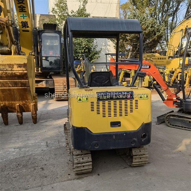 2 Tonnen gebraucht Japan Komatsu PC 20 MR Crawler Bagger mit geringer Arbeitszeit und ideal
