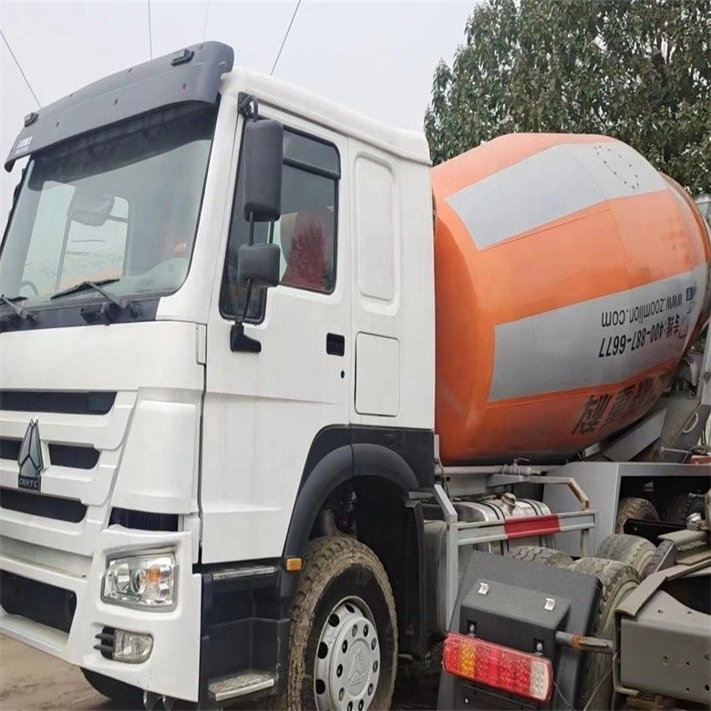 Bauarbeiten 6*4 Howo Zement-Truckmischer mit 371 PS 375 PS Mischleistung