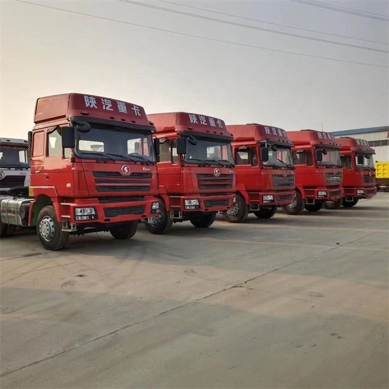 6*4 Shacman Gebrauchtlastwagen-Traktor mit elektronischem Stabilitätskontrollsystem und Touchscreen