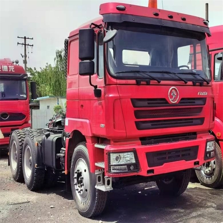 6*4 Shacman Gebrauchtlastwagen-Traktor mit elektronischem Stabilitätskontrollsystem und Touchscreen