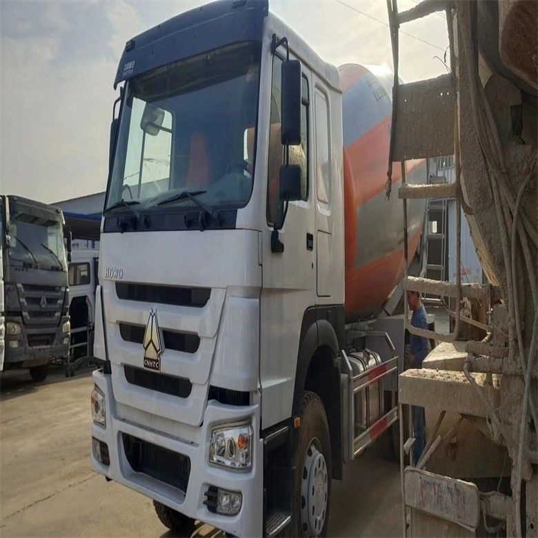 7M3/H Produktivität verwendet HOWO Betonmischer 6*4 371 PS 375 PS in gutem Zustand