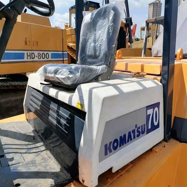 Zweitgebrauch von Komatsu FD70 Diesel-Forklift mit 7000 kg Ladekapazität