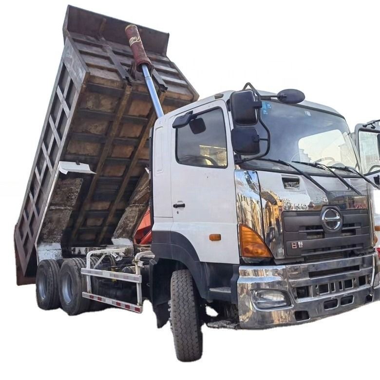 Multimedia-System verwendet HINO 6*4 Schwerlastwagen 700
