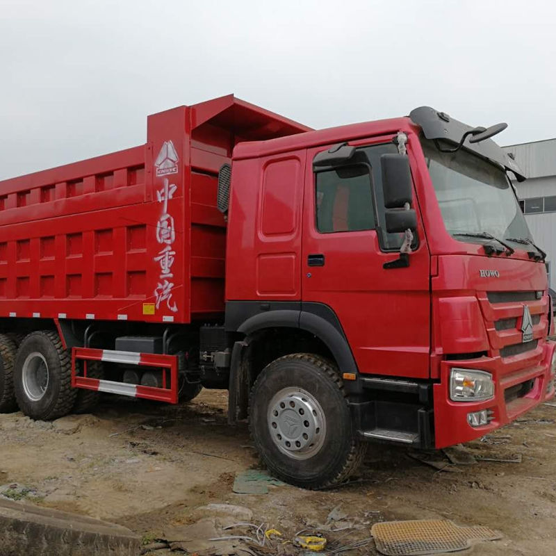 Gebrauchtes 371 PS-Dump Truck Howo 6x4 Tipper Truck mit Multimedia-System 10 Räder